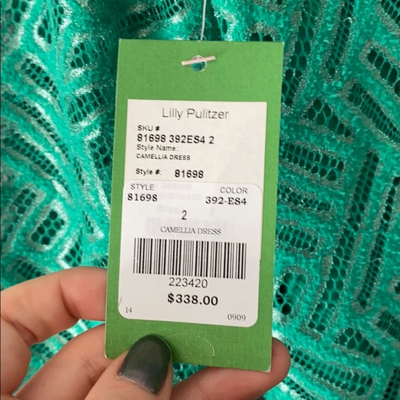 EUC Lily Pulitzer fitted dress - Picture 4 of 4